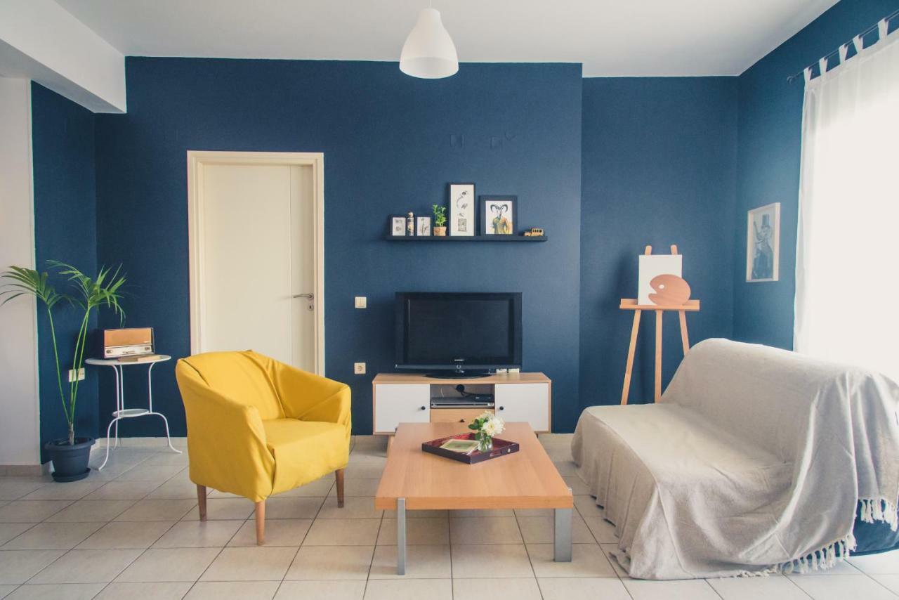 Cozy Spacious Apartment In The Heart Of Heraklion Exterior foto